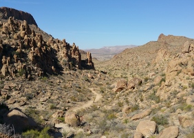 Grapevine Hills trail